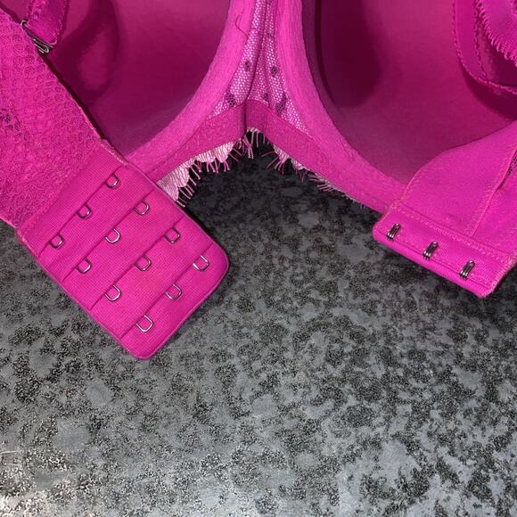 Victoria's Secret Dream Angels Multi way/ Multi options 34DD bra Pink Flowers - Picture 10 of 10